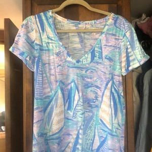 Size small Lilly Pulitzer T-shirt dress